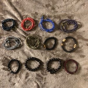 12 Men’s Bracelet BUNDLE